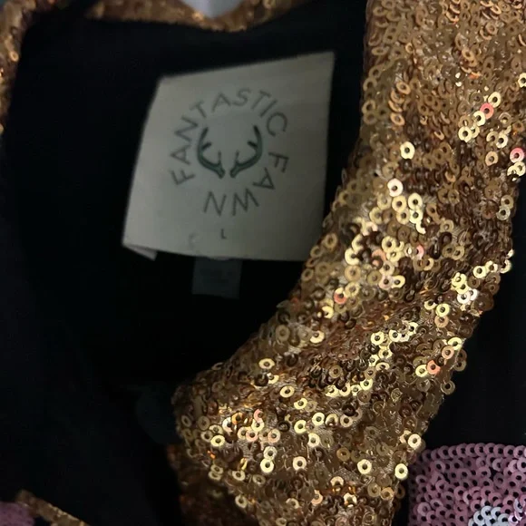Nutcracker Gold/black Sequin Detail dress - Picture 4 of 6